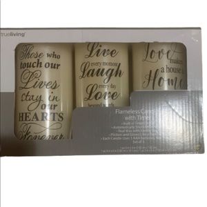❌SOLD❌NIB Flameless Candles